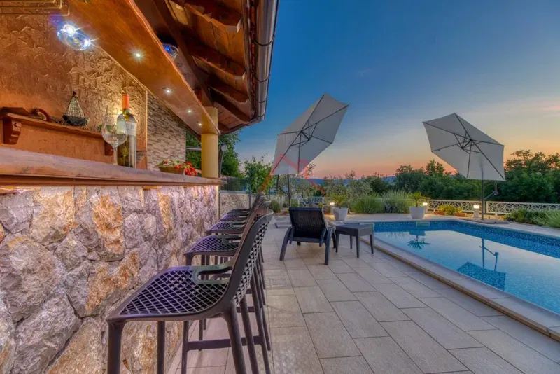 OMIŠALJ, casa indipendente con bellissimo giardino – 3