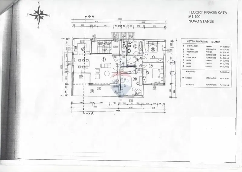 Appartamento Matulji, 130m2 – 2
