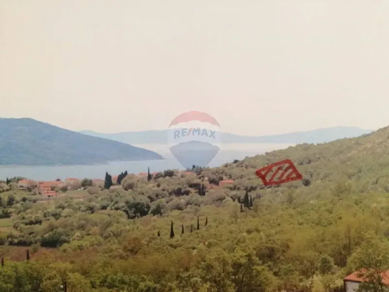 Building plot Brseč, Mošćenička Draga, 6.510m2 – 2