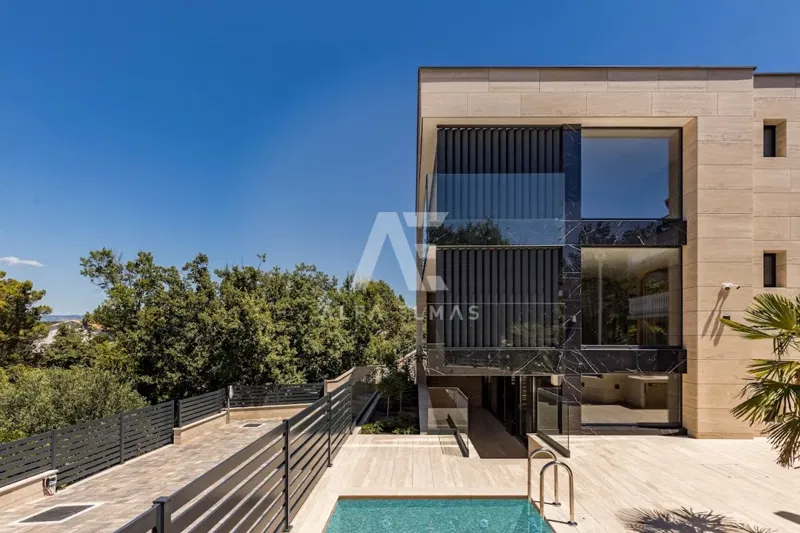 Malinska, newly built luxury apartment on the ground floor with a swimming pool!! ID 108 – 2