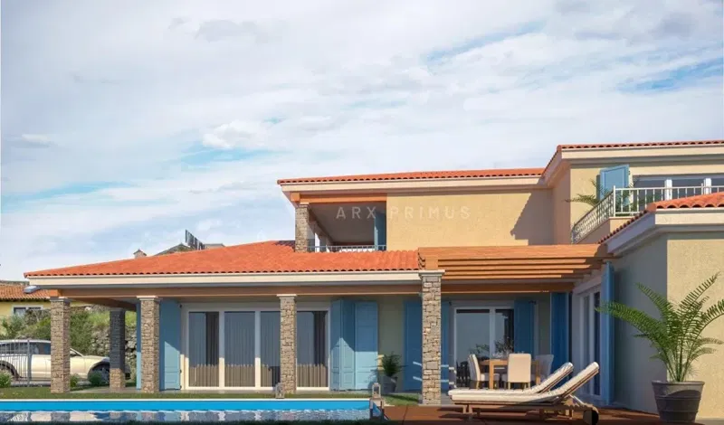 Bellissima villa con vista mare, Momiano, Buje – 3