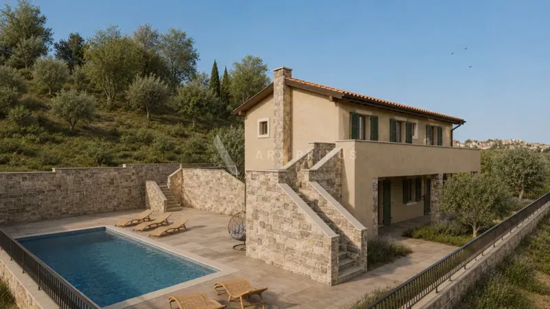 Villa a Momiano circondata dai vigneti – 3