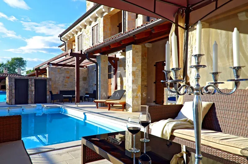 Malinska, surroundings, Luxury villa with two residential units! ID 156 – 3