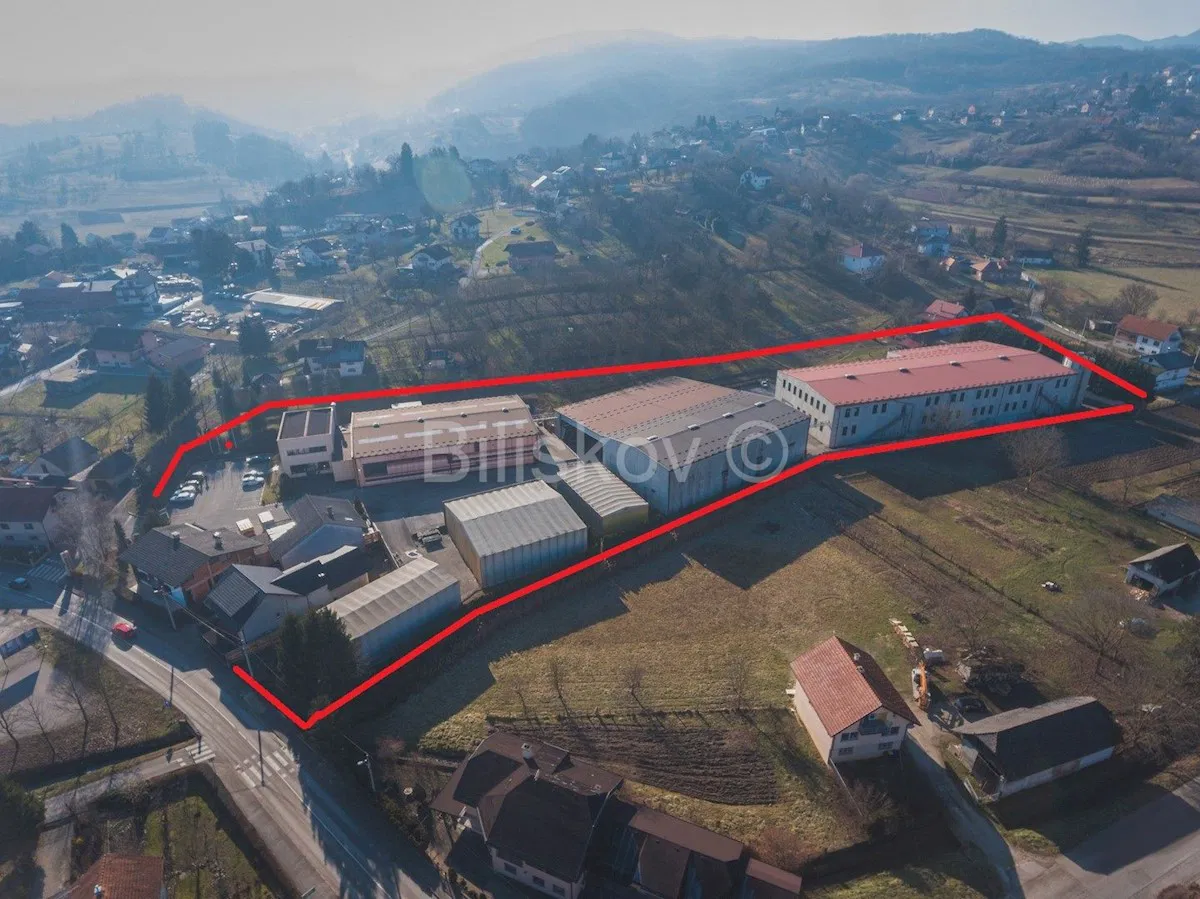 Samobor, proizvodno skladišni prostor 8.200m2, zemljište 15.000m2