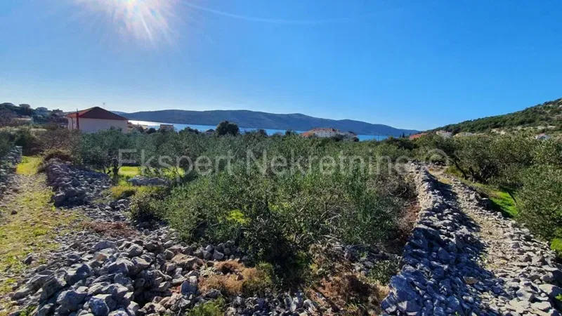 Seget Vranjica, terreno edificabile 1630 m2, vista mare – 2