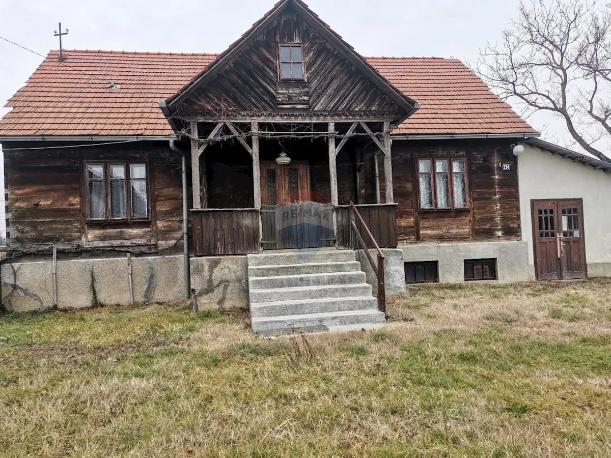 Rugvica, okolica, autohtona obiteljska kuća, gospodarski objekti, zemljište 4.705 m2