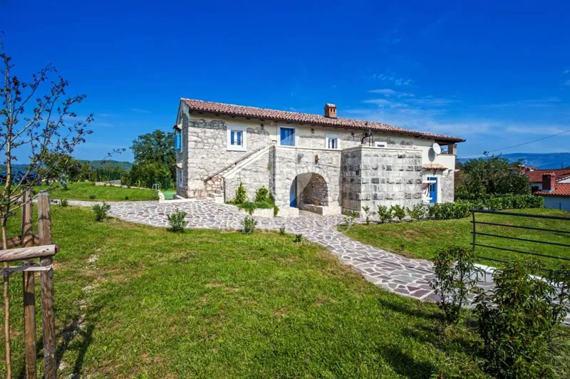 Kršan, dintorni, villa indigena su una bella proprietà – 3