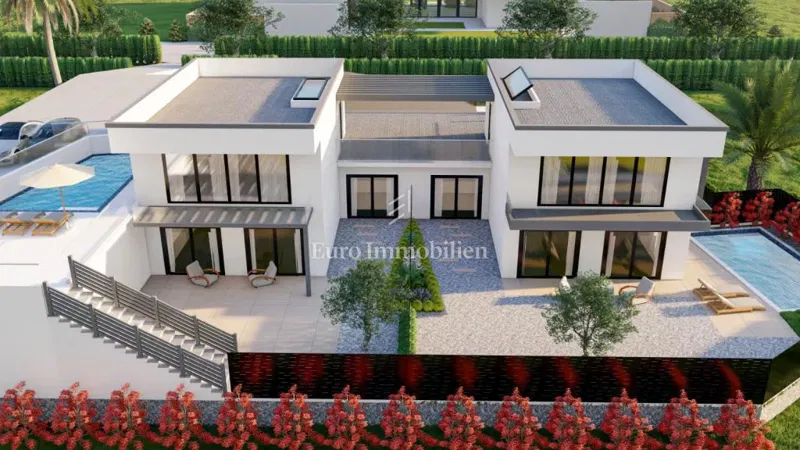 Krk - villa with pool and sea view – 2