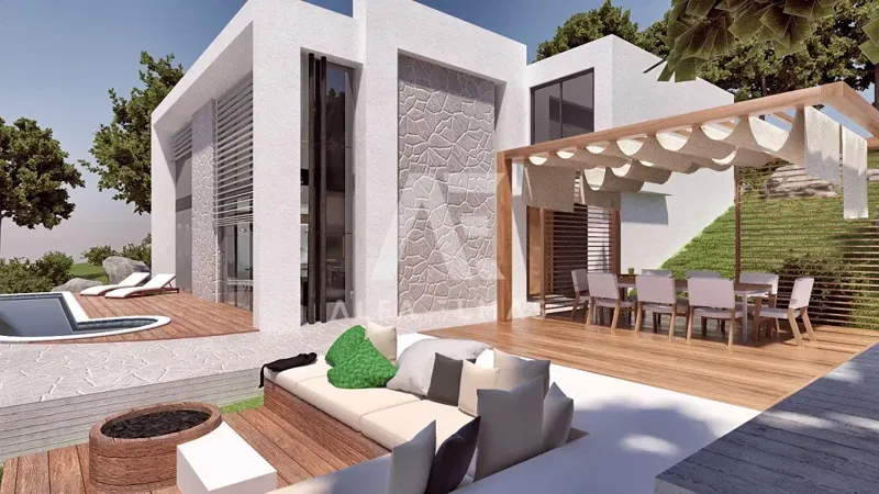 Opatija,surroundings, villa under construction with sea view! ID 189 – 2