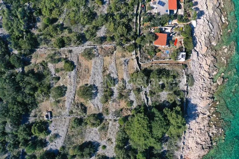Drvenik Veli, Solinska, agricultural plot, land 1609 m2, 25 m from the sea – 2