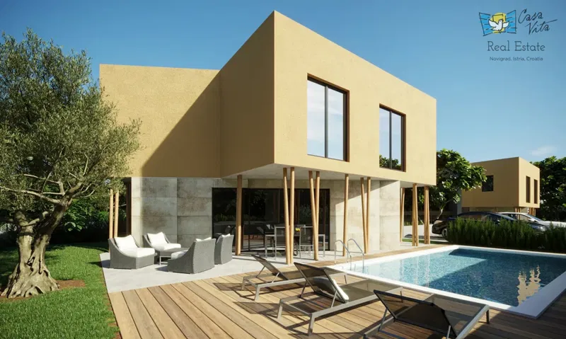 Modern houses under construction near Novigrad! – 3