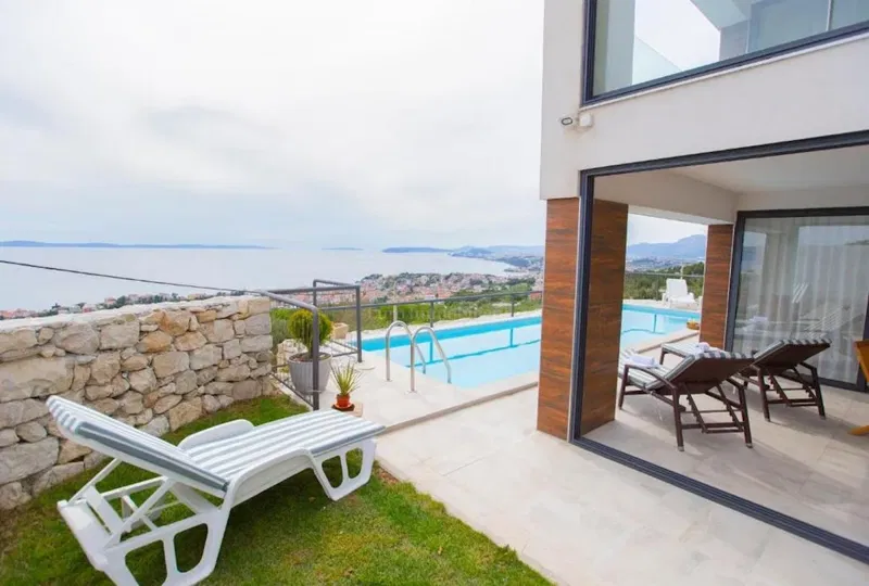 Two luxury villas with pool and sea view, near Split – 2