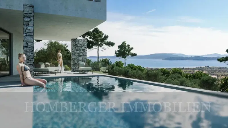 A modern combination of traditional, Mediterranean elements and large glass fronts – 2