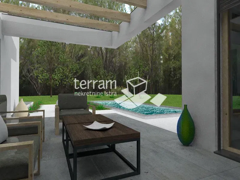 Istria, Lindar, construction started, 229m2, 2000m2 garden! – 2