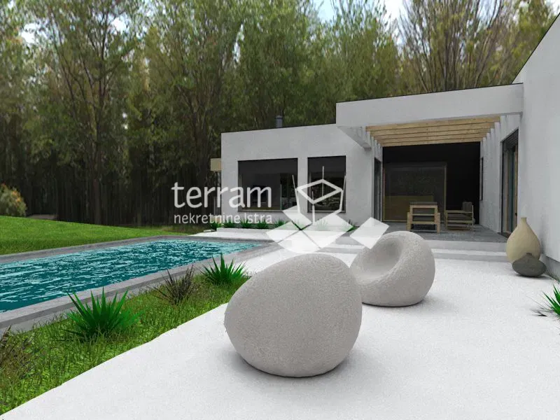 Istria, Lindar, construction started, 229m2, 2000m2 garden! – 3