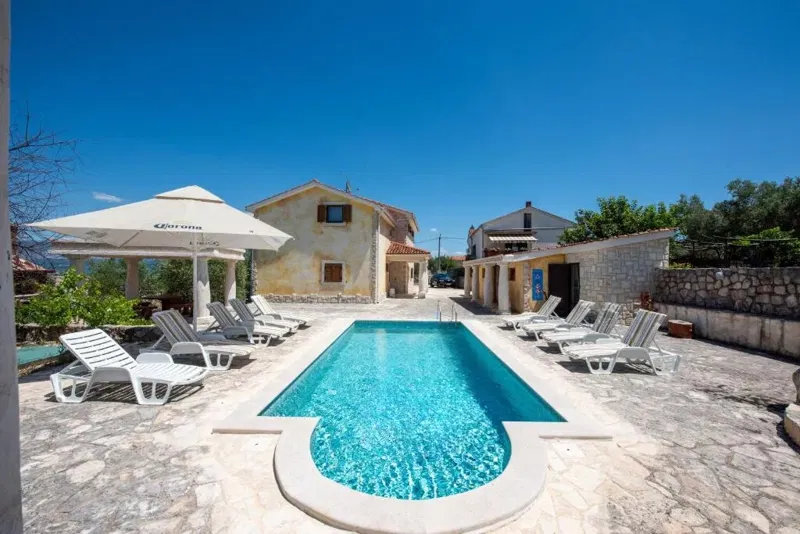 Island of Krk - Luxury Stone Villa with Sea View and Pool! – 2
