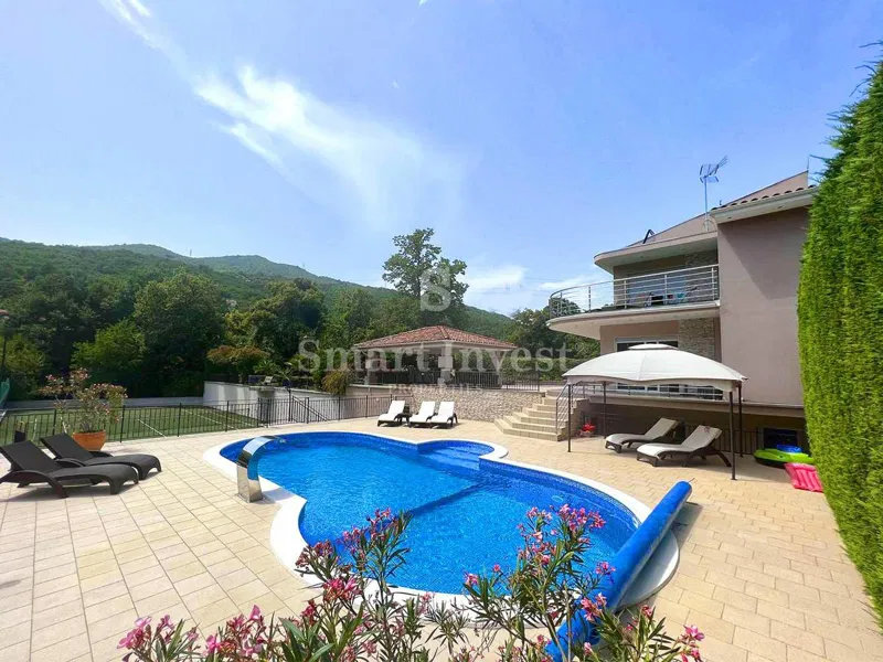 OPATIJA, ekskluzivna villa s bazenom i teniskim terenom, prodaja – 2