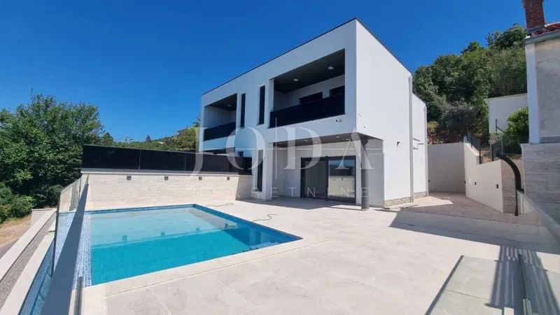 Dramalj casa moderna con piscina e vista panoramica sul mare – 2