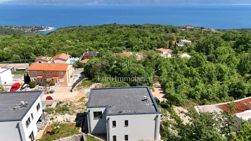 Villa with a beautiful view of the sea, under construction – 3