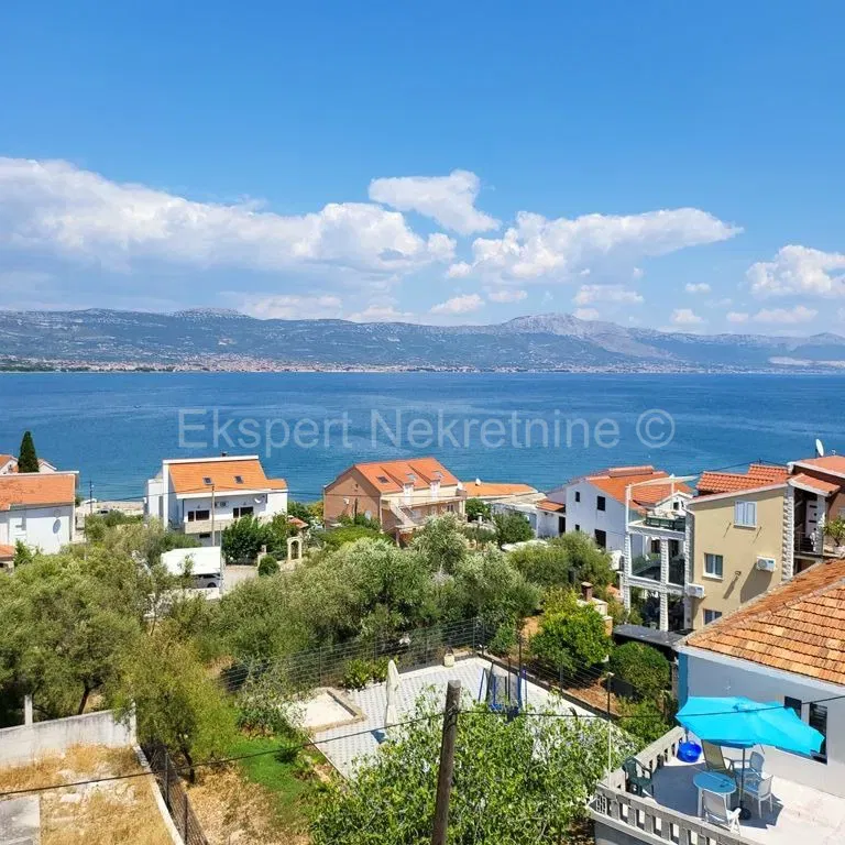 Trogir, Arbanija, unfinished house on 5 floors, 498 m2, sea view – 2