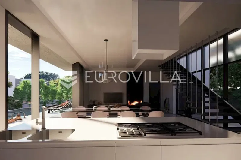Zadar area, Luxury villa with pool and sea view, New construction – 3