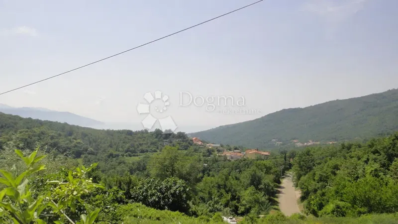 Land Brseč, Mošćenička Draga, 1.579m2 – 2