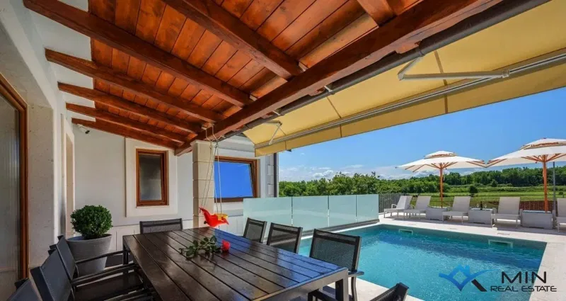 Casa con piscina e jacuzzi a Verteneglio – 3
