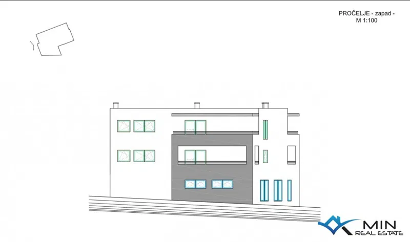 Terreno con un progetto per la costruzione di 5 appartamenti e un ristorante - Verteneglio – 2