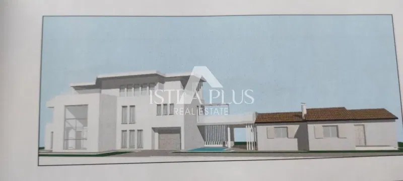 House with a swimming pool and a plot of land with a project in the vicinity of Poreč – 3