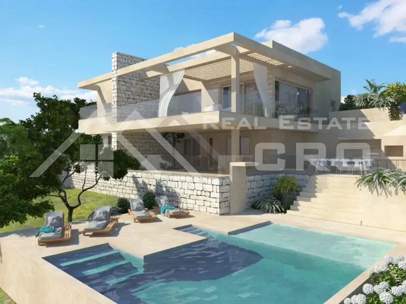 Split properties - Luxurious villa with two swimming pools, in a quiet area overlooking the sea, surroundings of Split, for sale – 2