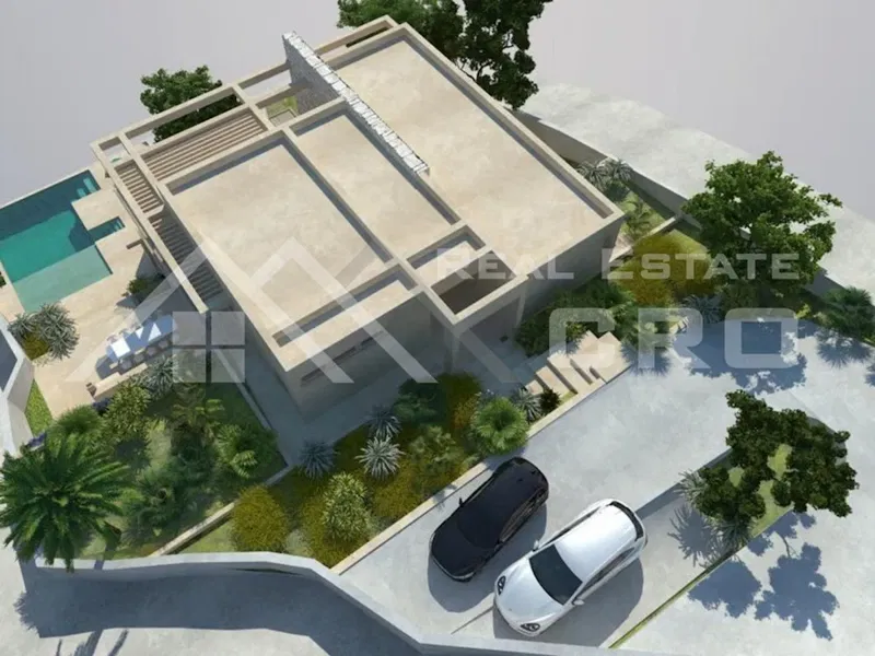 Split properties - Luxurious villa with two swimming pools, in a quiet area overlooking the sea, surroundings of Split, for sale – 3