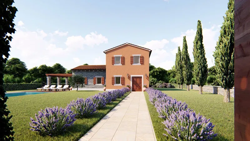 Real estate Istria, building land on sale, near Poreč, Muntrilj – 3