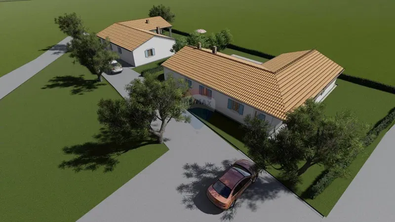 Building plot Hrboki, Barban, 1.554m2 – 2