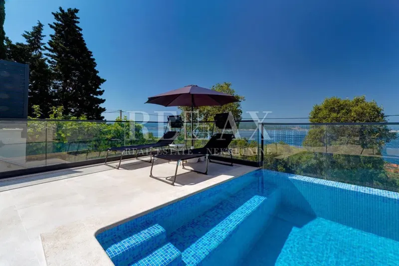 CRIKVENICA, DRAMALJ - Villa con piscina, vista mare – 2