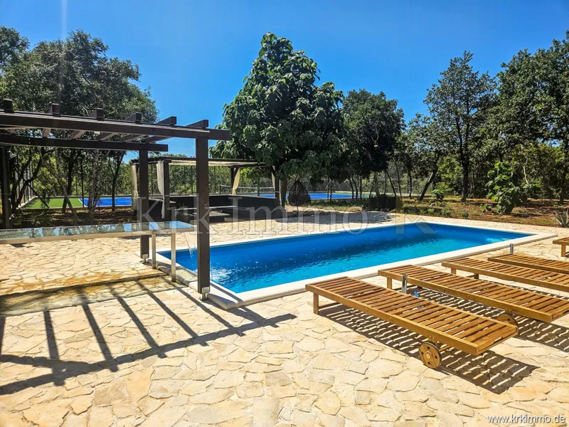 Kuća s tri apartmana, bazenom, teniskim igralištem i saunom! – 3