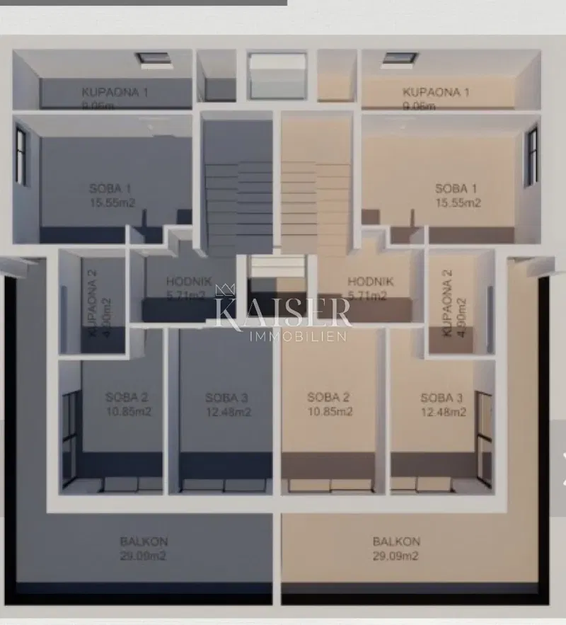 Flat Krk, 140m2 – 2