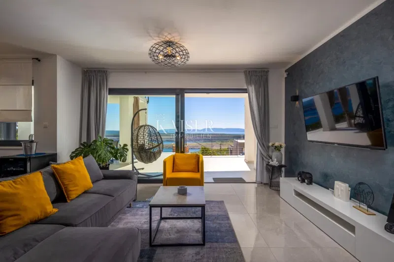 Kraljevica, Šmrika – New villa with pool and sea view – 3