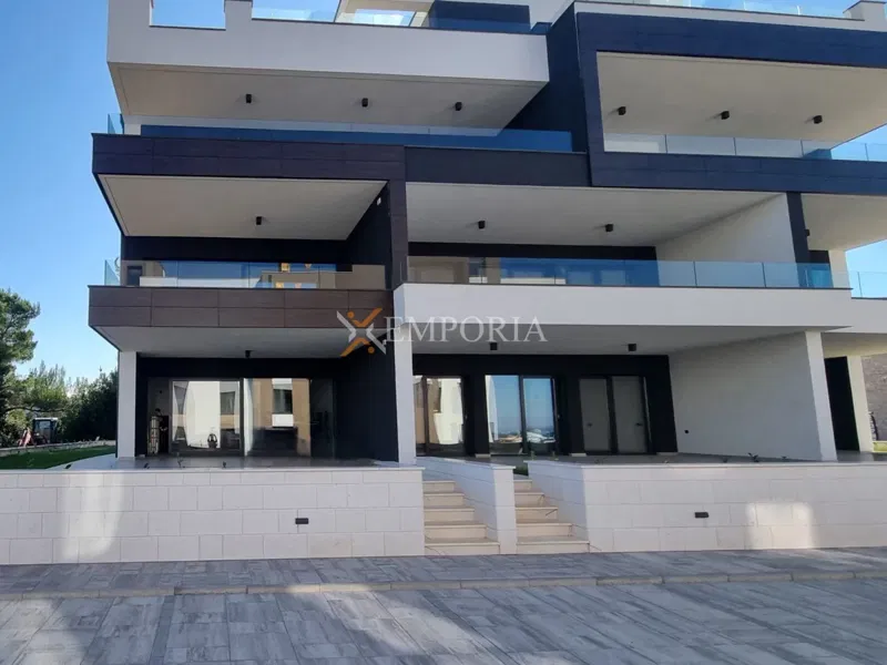 Apartment in a new building with elevator, 2nd row to the sea, sea view, Zaton – 3