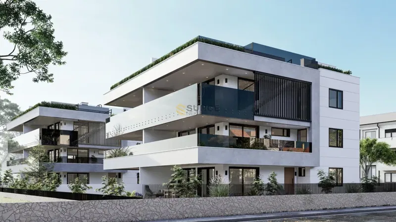 CITTÀ DI KRK, JEŽEVAC, nuovo appartamento al piano terra con giardino e vista mare! – 2