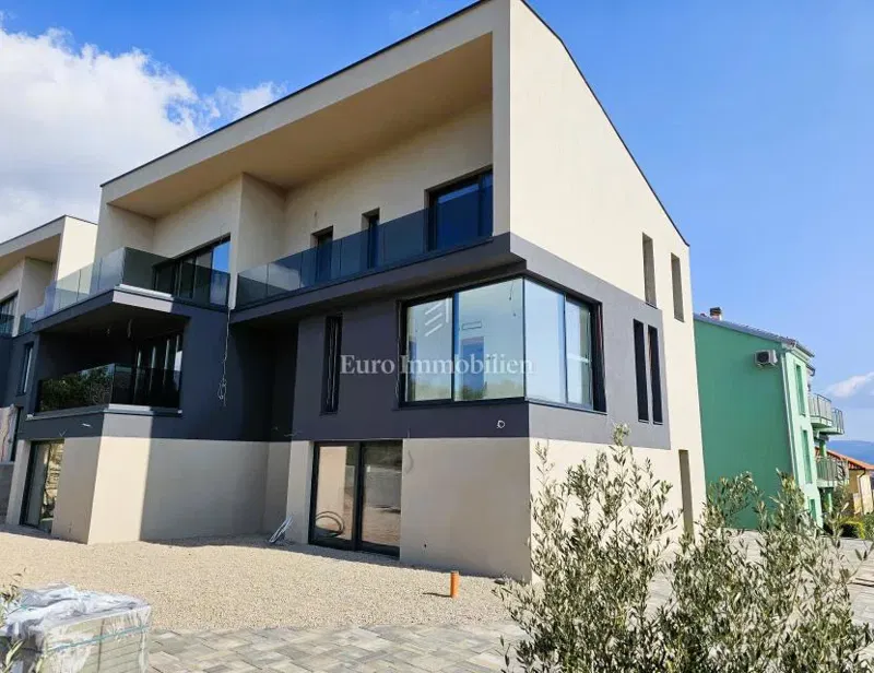 Duplex apartment with garden - under construction, city of Krk – 2