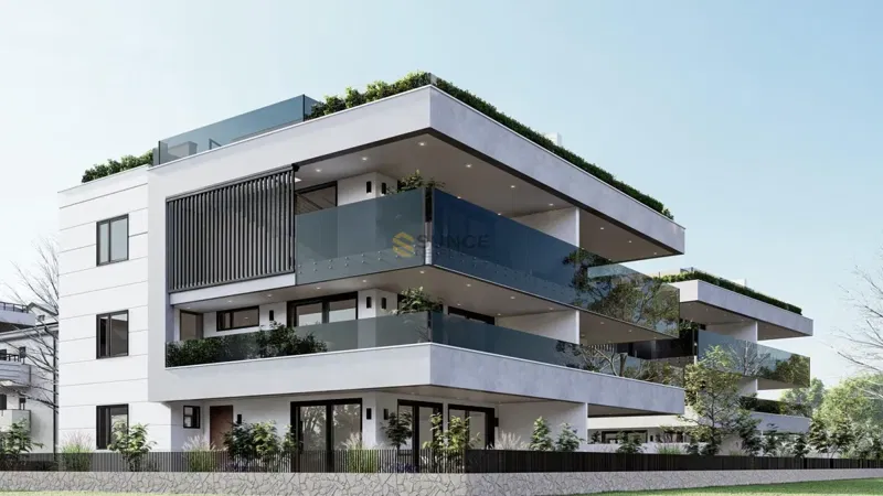 CITTÀ DI KRK, LUSSUOSO APPARTAMENTO A DUE PIANI DI 160M2 CON TERRAZZA SUL TETTO E PISCINA! – 2