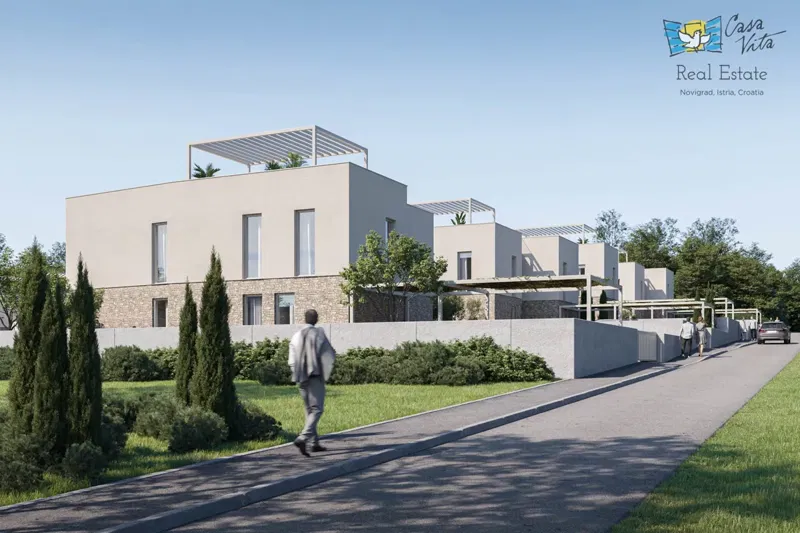 Luxury semi-detached house under construction - Novigrad area! – 2
