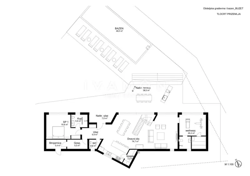 Building plot with a project for a villa – 2