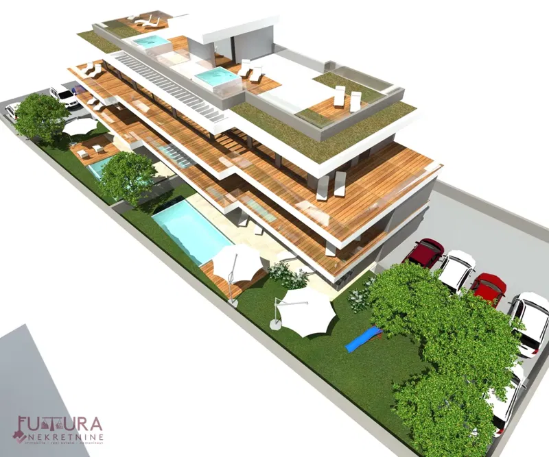 ZADAR - PRIVLAKA, APPARTAMENTO 213,17 M2 IN VENDITA, TERRAZZA SUL TETTO, VISTA, NUOVO, POSIZIONE!!! – 2