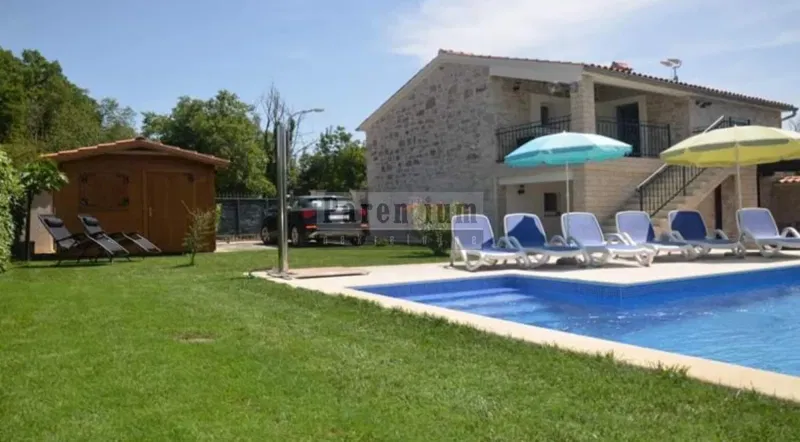 Poreč, surroundings, stone house with swimming pool – 2