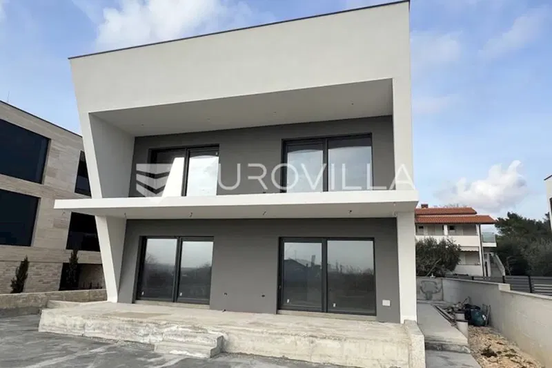 Istria, Medulin unfinished house with pool, sea view – 2
