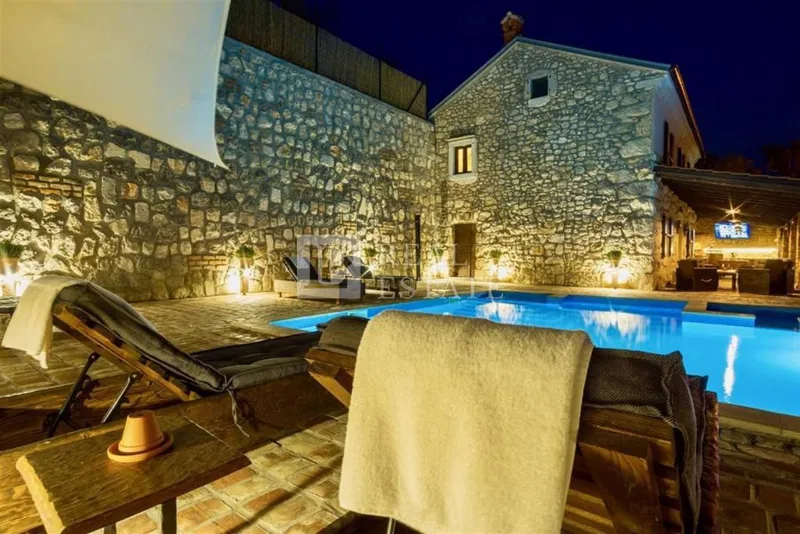 Hinterland von Crikvenica - Steinvilla mit Swimmingpool – 2