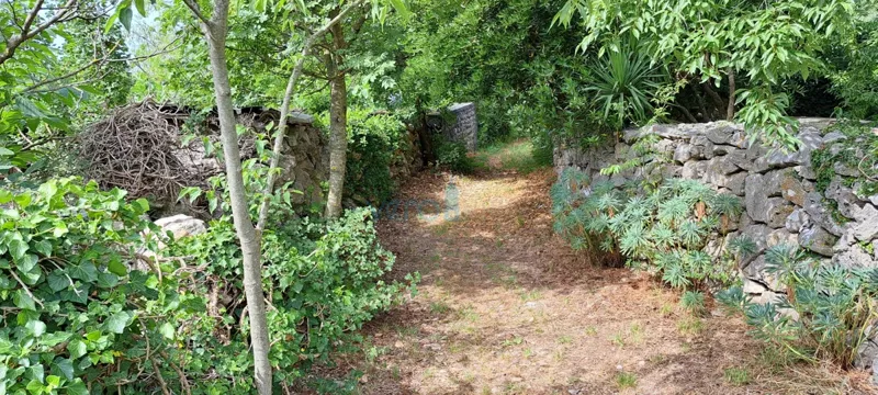 Otok Krk, Dobrinj, Kras, terreno agricolo di 741 m2 in una strada tranquilla, in vendita – 3