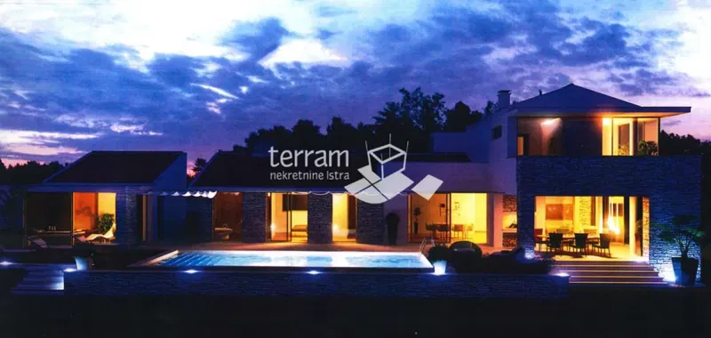Istria, Tinjan, building plot 1490m2 with building permit for a house with a swimming pool for sale – 2
