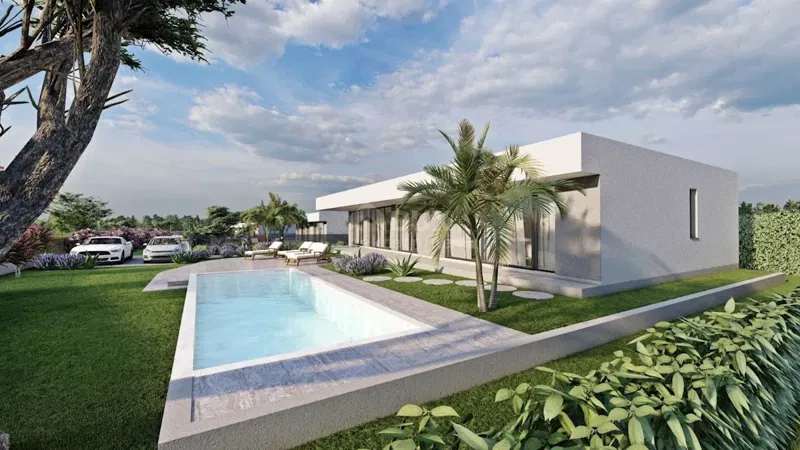 ISTRIA, LABIN - Nuova costruzione di design moderno con piscina – 3
